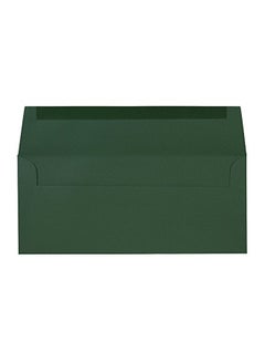 JAM Paper 50-Piece Business Premium Envelope Dark Green  - Image 2