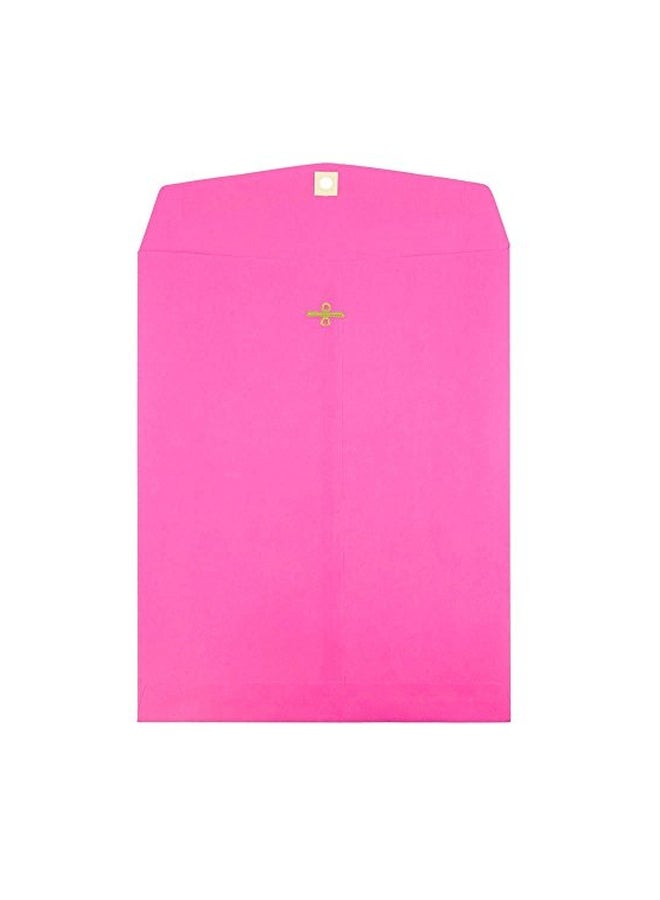 JAM Paper Colored Envelopes With Clasp Closure Pink - Image 2