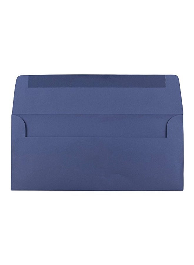 JAM Paper 50-Piece Business Envelope Set Presidential Blue - Image 2