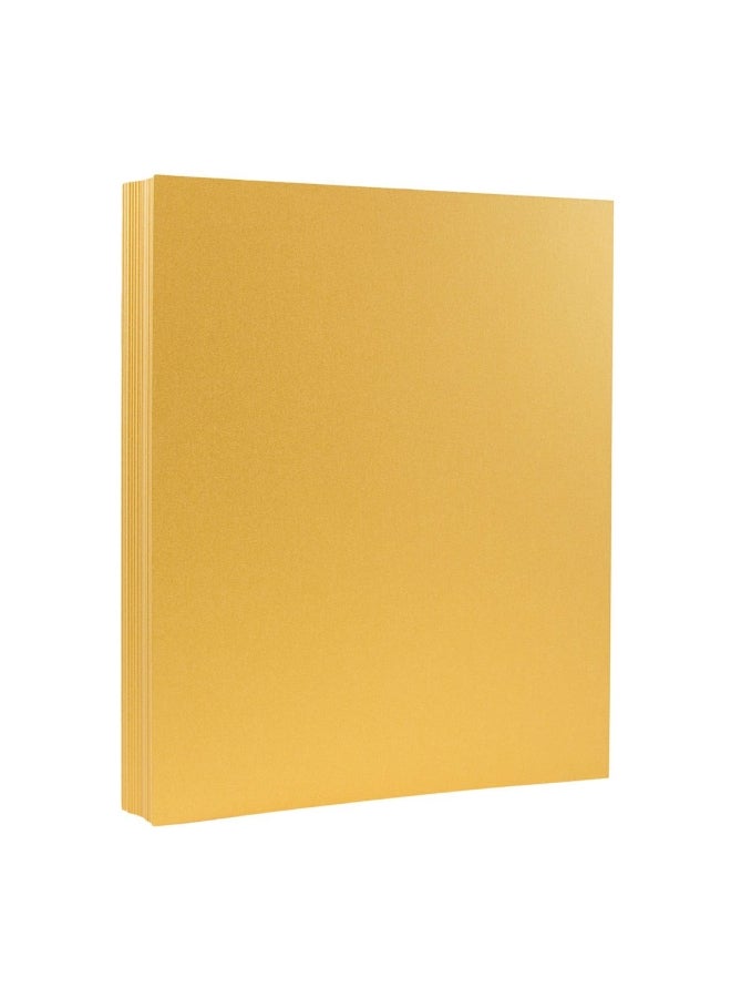 JAM Paper 25-Sheet Stardream Metallic Envelope Gold - Image 1