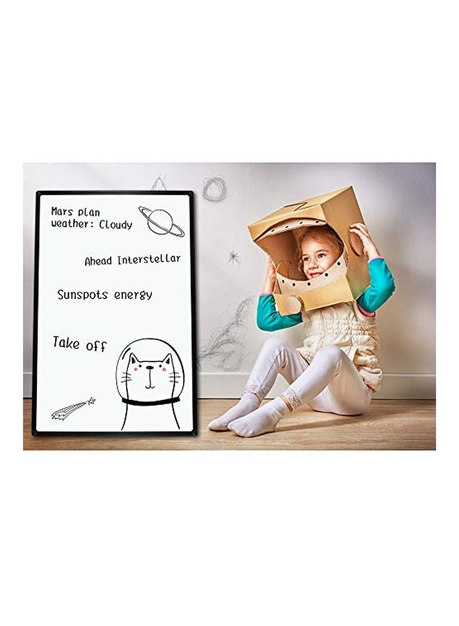 JILoffice Magnetic Dry Erase Whiteboard White - Image 3