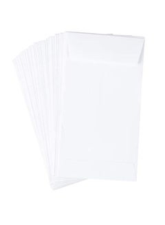 Juvale 100-Piece Coin Envelopes Set White  - Image 1