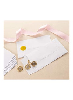 Juvale 100-Piece Coin Envelopes Set White  - Image 2
