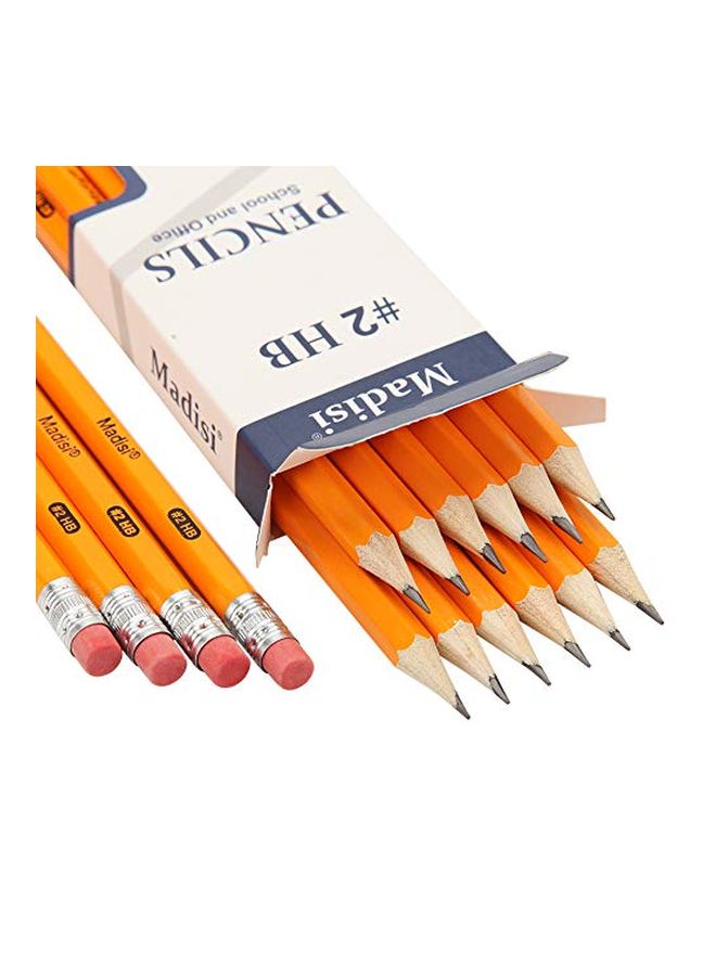 Madisi Pack Of 16 #2 HB Pencils Multicolour - Image 2