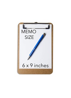 Office Solutions Direct 6-Piece Mini Clipboard Brown  - Image 2