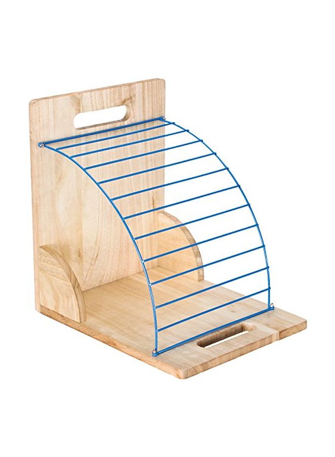 Really Good Stuff Wire Clipboard Stand Brown/Blue/White  - Image 3