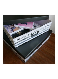 SLPR 3-Piece Cardboard Box Set Black/White  - Image 3