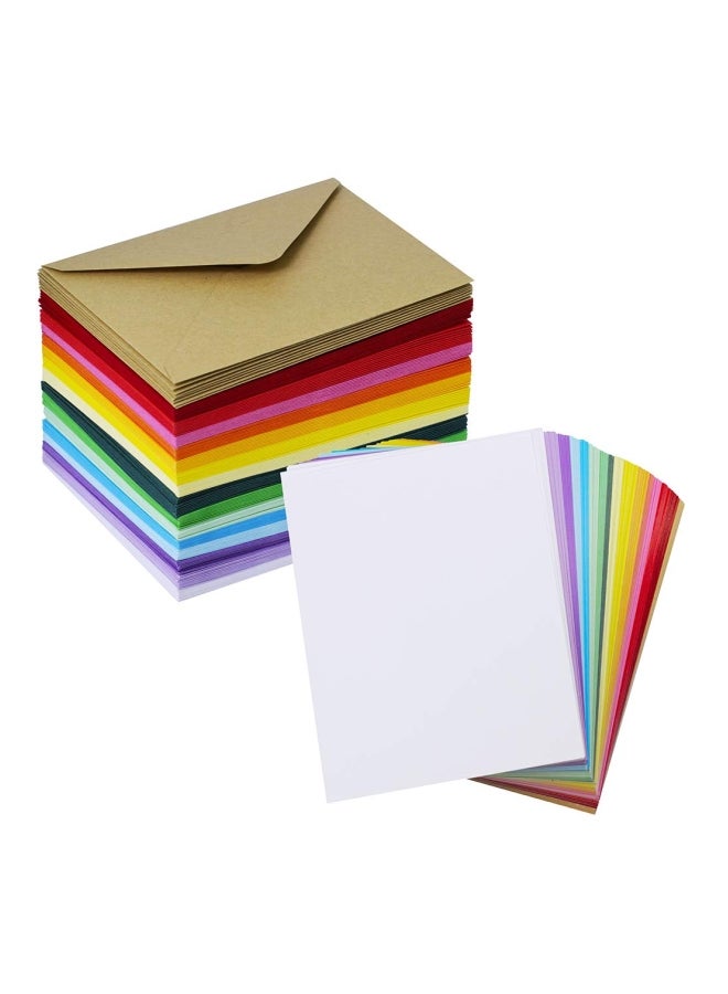 سوبلا 160 قطعة من المغلفات القلابة لسطح المكتب إخضر / أزرق / أحمر - Image 3