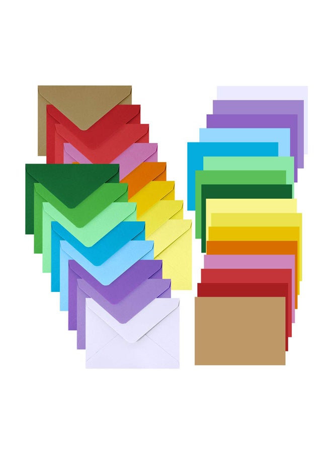 سوبلا 160 قطعة من المغلفات القلابة لسطح المكتب إخضر / أزرق / أحمر - Image 1