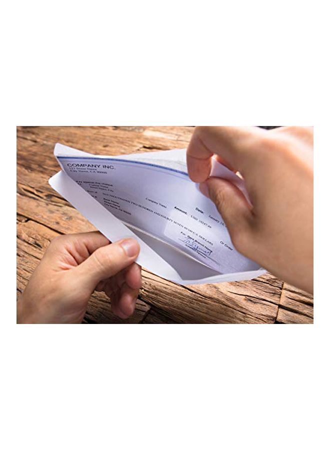 ValBox 500-Piece Double Window Envelope White - Image 3