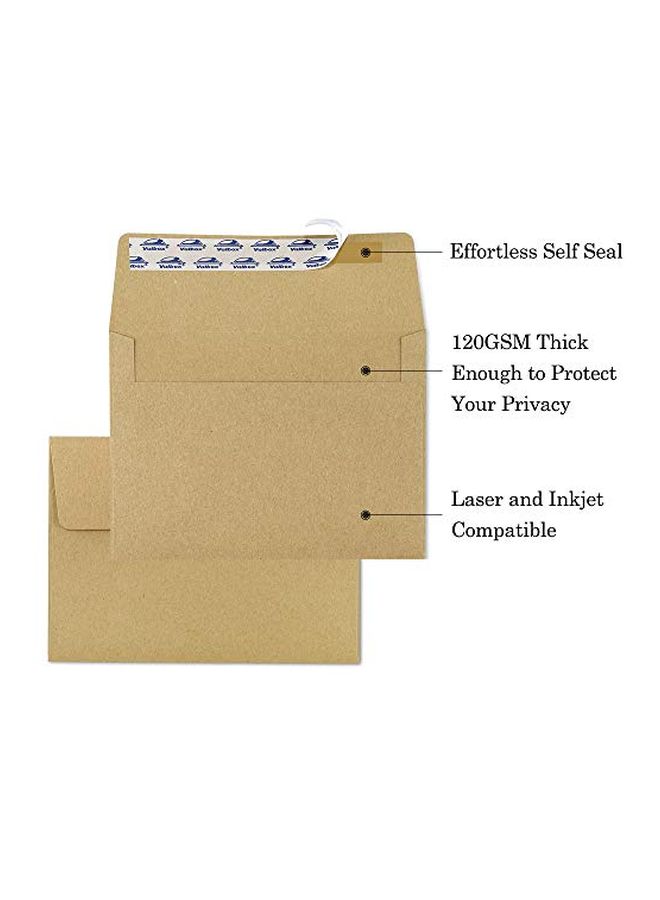 ValBox Invitation Envelopes Brown  - Image 2