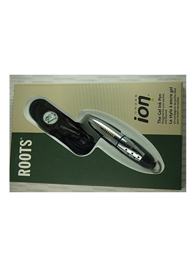 Ifusion Metal Ion Gel Ink Rollerball Pen With Key Clip And Lanyard Multicolour  - Image 3