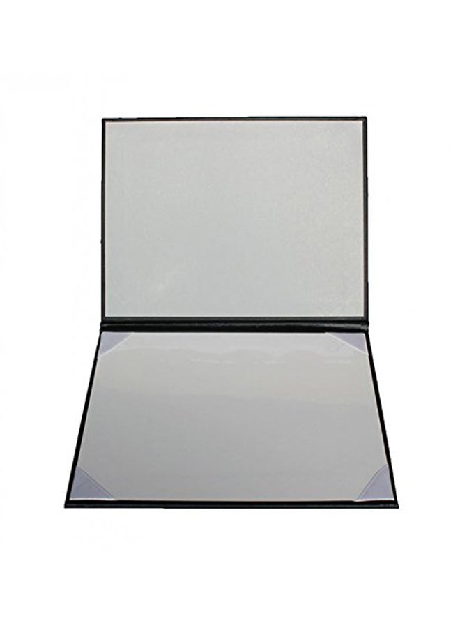 GraduationMall - Imprinted Diploma Cover Black - Image 1