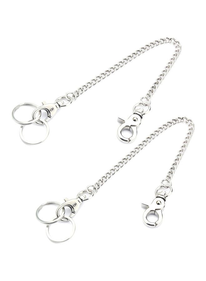 Pack Of 2 Pocket Keychain Silver - v1552376653/N21874077A_1