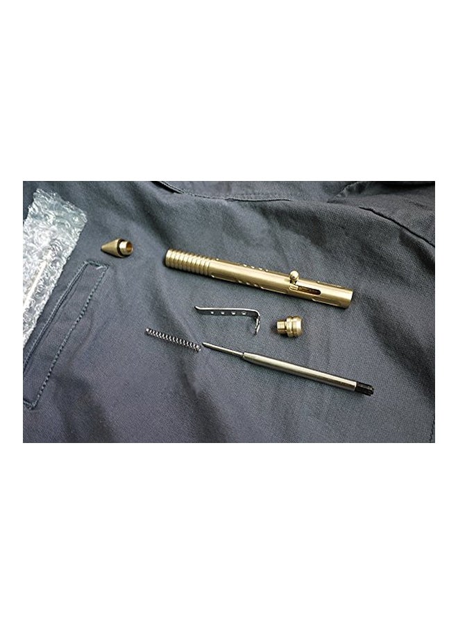 EKLOEN Ballpoint Pen With Clip Gold - Image 3