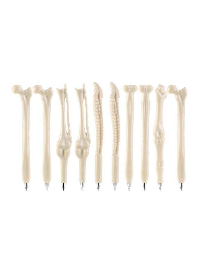 بي اكس تي مجموعة أقلام حبر جاف من 10 قطع أسود - Image 1