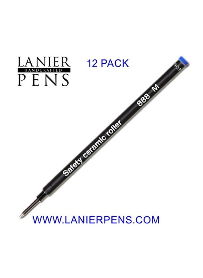 Schmidt Pack Of 12 Pen Refill Blue - Image 2