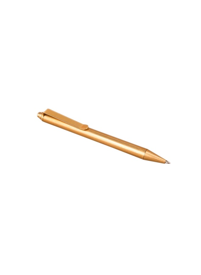 EKLOEN Ballpoint Pen With Clip Gold - Image 1