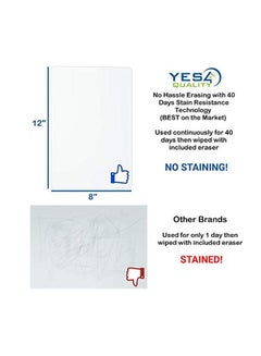 YES4QUALITY Magnetic Dry Erase White Board Sheet  - Image 3