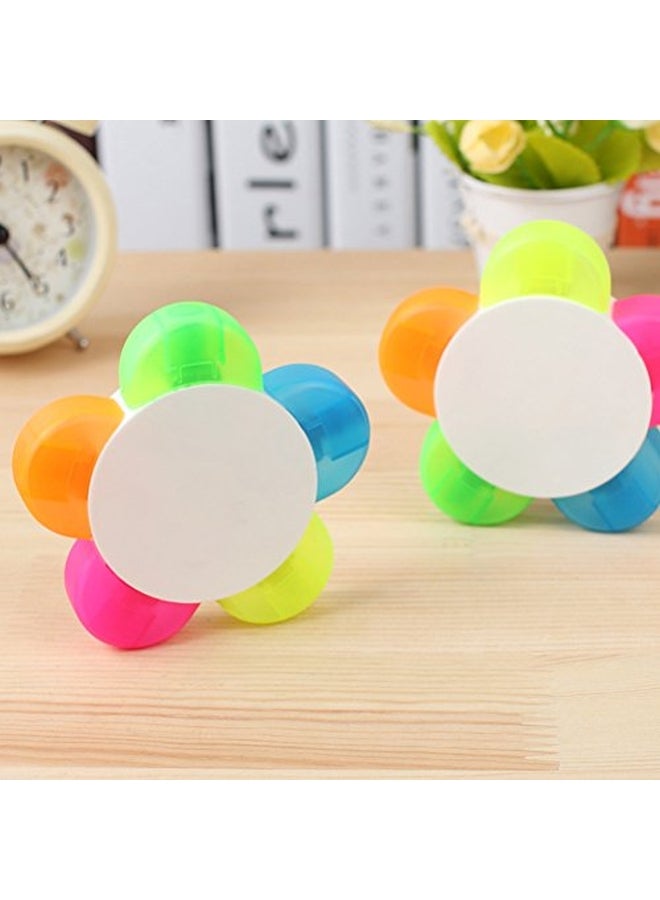 3-Piece 5 Colour Highlighter Multicolour - v1552376859/N21874604A_3