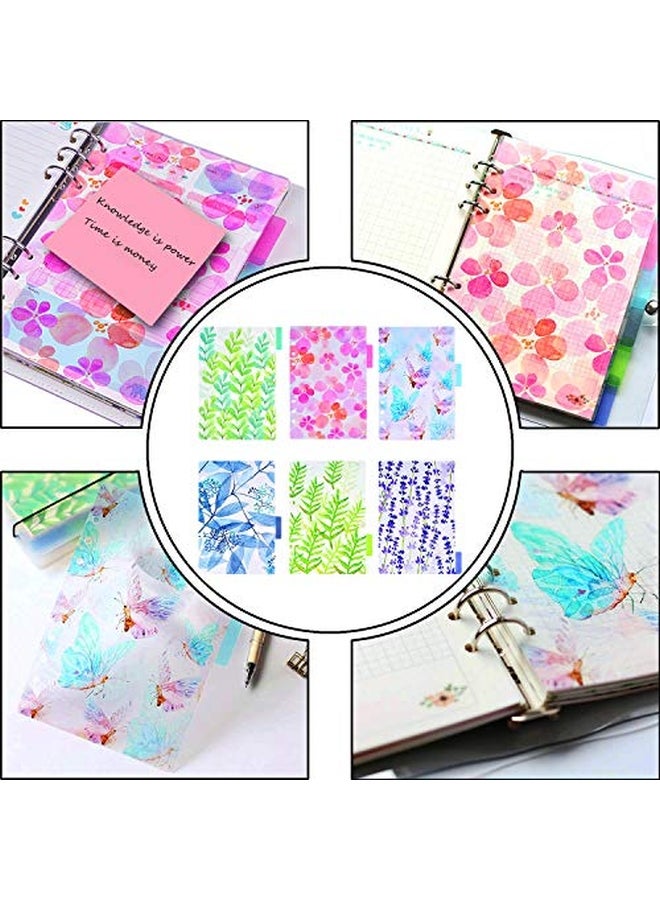 Rancco 12-Piece A6 Binder Index Dividers Set Multicolour - Image 3