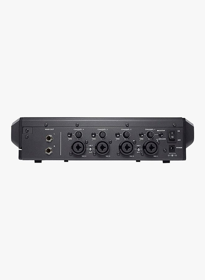 Alesis - 4 Channel Audio Interface/Mixer Visual Mixers For iPad IO MIX Black - Image 1