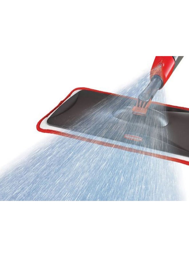 Microfiber Spray Cleaning Mop Grey/Red  - Image 2