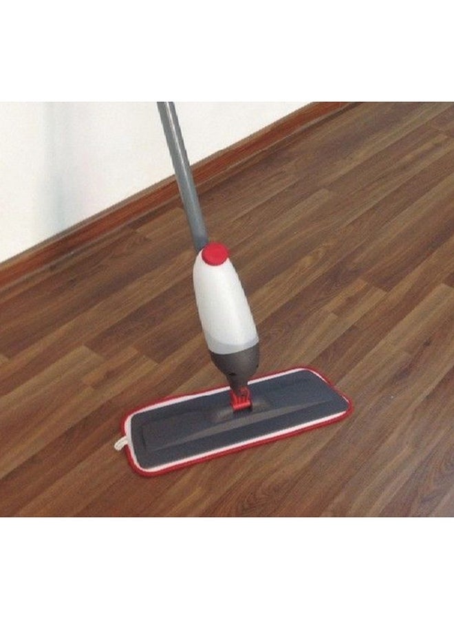 Microfiber Spray Cleaning Mop Grey/Red  - Image 3