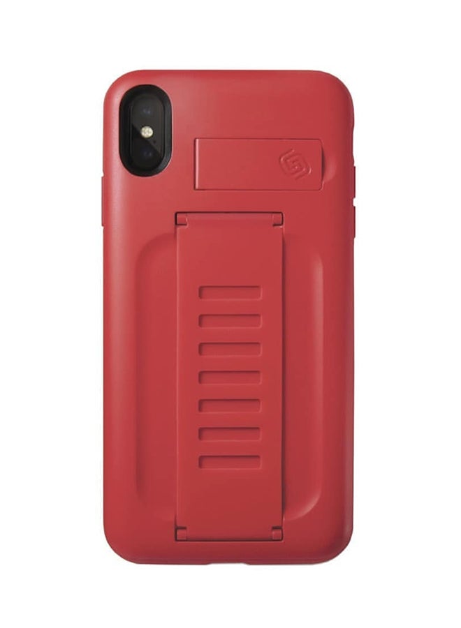جريب 2 يو غطاء حماية واقٍ لهاتف أبل آيفون XS أحمر - Image 1