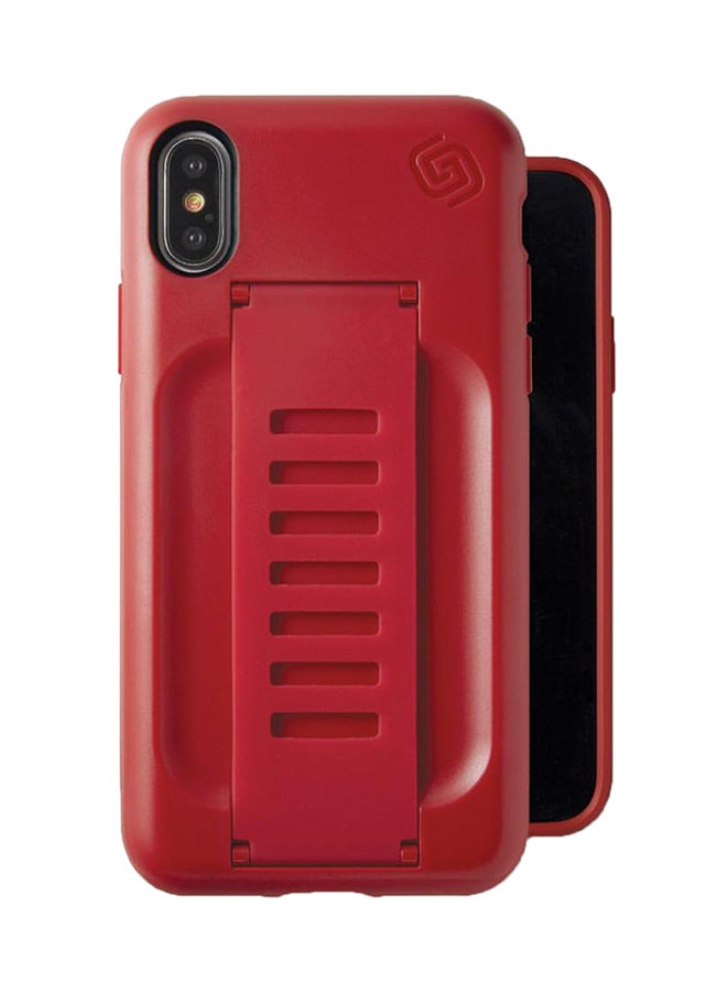 جريب 2 يو غطاء حماية واقٍ لهاتف أبل آيفون XS أحمر - Image 2