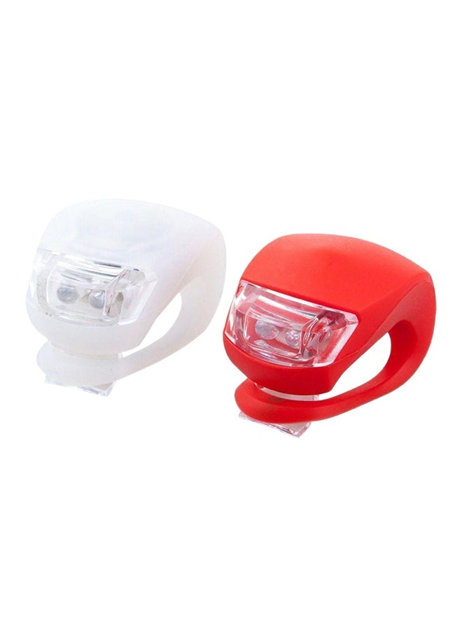 UPTEN 2 Piece LED Waterproof Bicycle Handlebar Light - Image 1