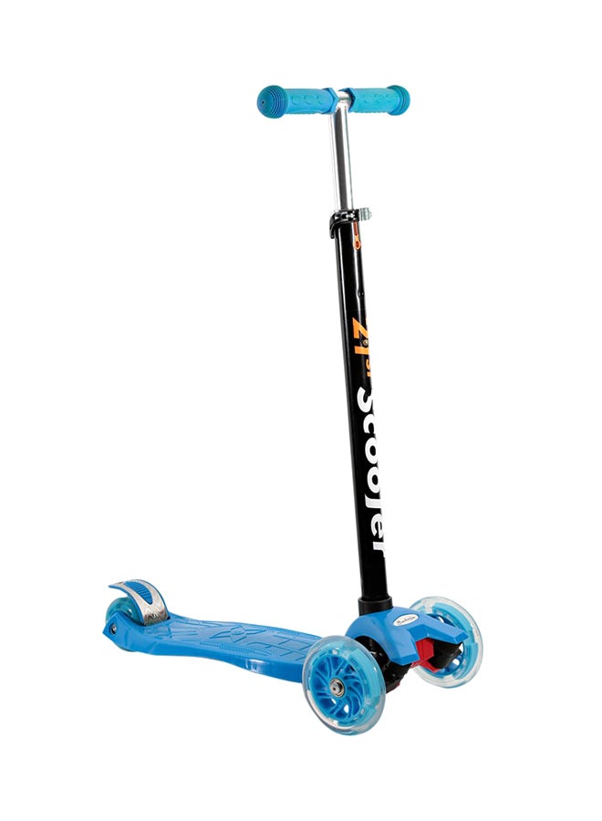 3-Wheel 21st Lightweighted Authentic Durable Blue Kick Scooter For Kids Blue ‎‎61x17x27.5cm - Image 1