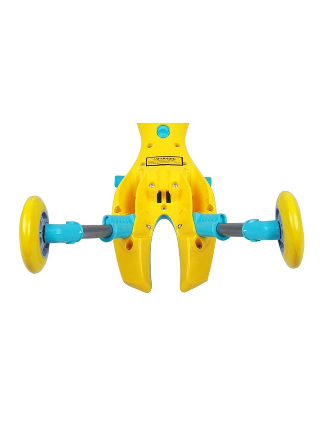 Generic - Scooter With Folding Feature Portable Ride On Toy In Blue ​For Your Little On - Image 1