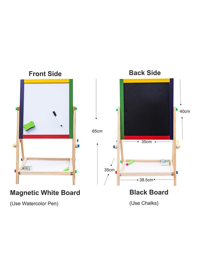 Two In One Easel Learning Wooden Board Multicolour - v1552389894/N21700468A_2