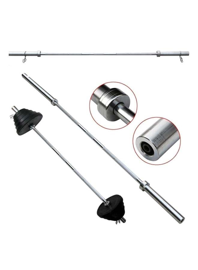 Max Strength 5Ft Olympic Weightlifting Home Gym Bar 150cm - Image 2