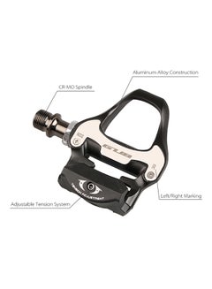 GUB Road Bike Self-locking Lightweight Aluminum Alloy CR-MO Cycling Pedals  - Image 2