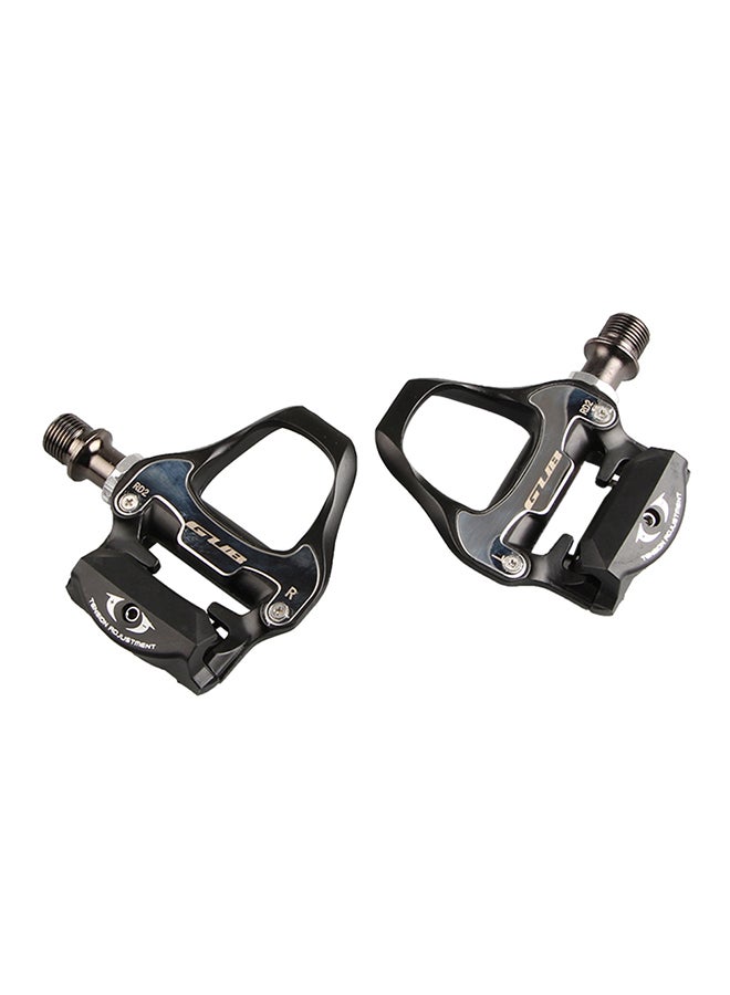 جي يو بي دواسات خفيفة الوزن وذاتية الغلق مصنوعة من سبيكة الألومنيوم لدراجة رود بإطار رفيع - Image 3