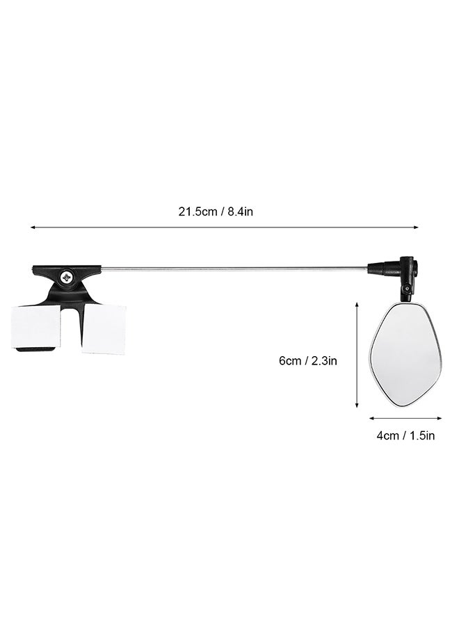 JG-PROSTAR Bike Helmet Mirror 360° Rotary Cycling Bicycle Rear View Mirror - Image 2