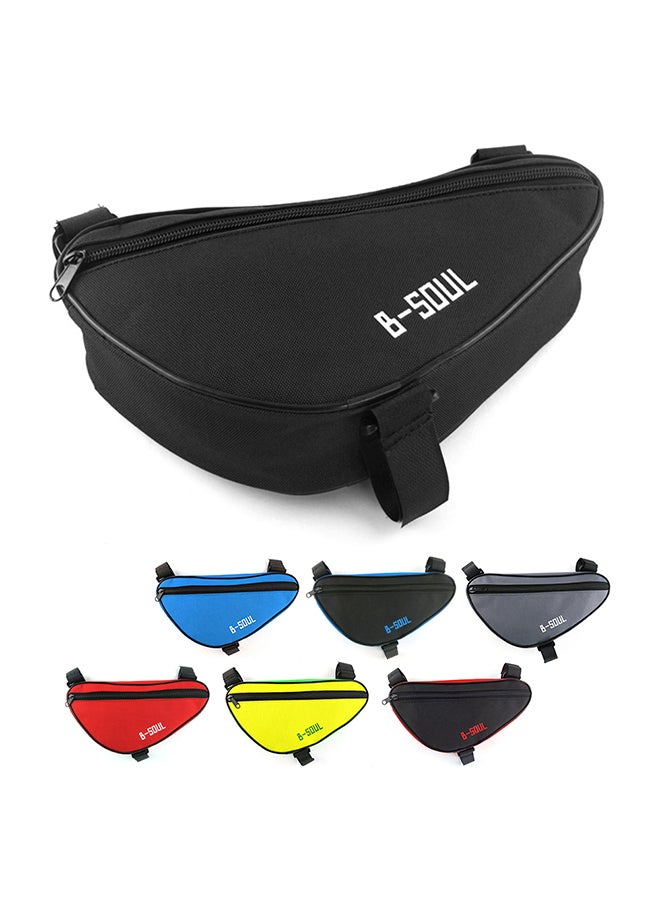 B-SOUL Mtb Front Tube Bag Road Bike Triangle Bag Bike Pouch Pannier For Bicycle Cycling  - Image 2