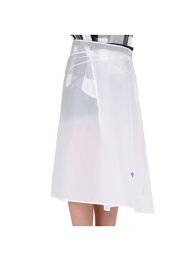 بلوفيلد تنورة مطرية خفيفة جداً مضادة للماء تلبس فوق البنطال وتشكل حاجز للرياح ويمكن وضعها في علبة - Image 3