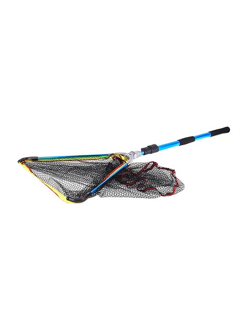 200cm/79 Inch Telescopic Aluminum Fishing Landing Net Fish Net with Extending Telescoping Pole Handle