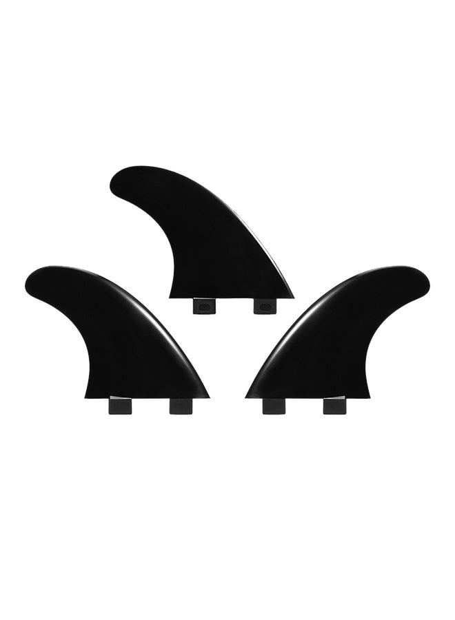 LIXADA 3-Piece Fiberglass Nylon Surf Fins Set  - Image 1