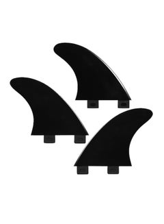 LIXADA 3-Piece Fiberglass Nylon Surf Fins Set  - Image 1