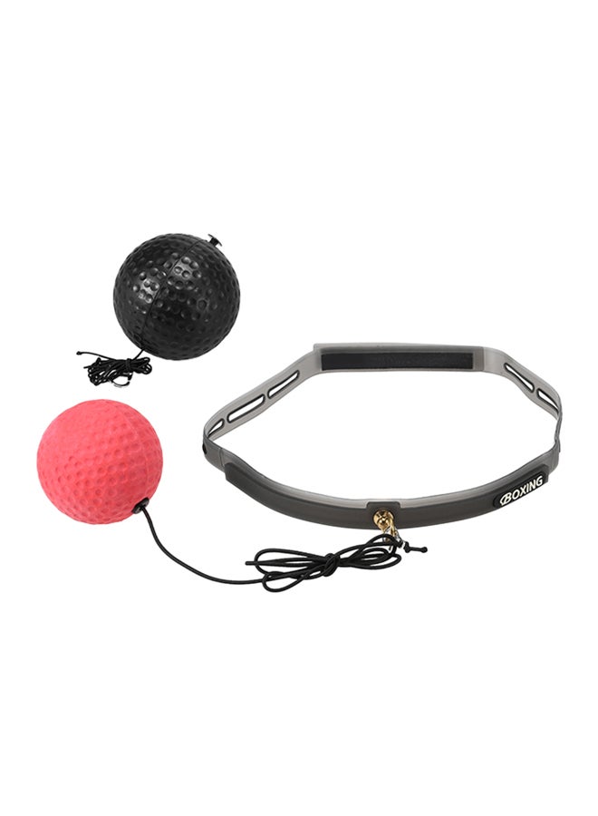 Generic Boxing Reflex Ball 2 Level Pouching Ball With Sweat Band  - Image 1
