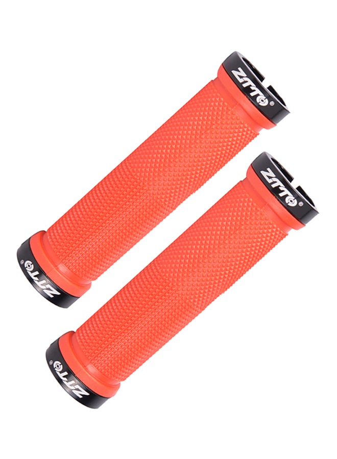 ZTTO - 1 Pair Cycling Rubber Handle Grips Anti-Slip Mtb Bike Bicycle Handlebar Grips - Image 1
