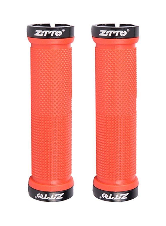 ZTTO - 1 Pair Cycling Rubber Handle Grips Anti-Slip Mtb Bike Bicycle Handlebar Grips - Image 1