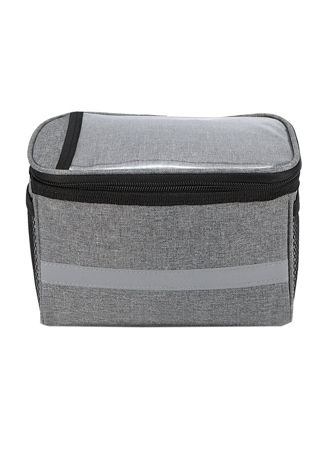 LIXADA Basket Pannier Cooler Bag With Reflective Strip  - Image 2