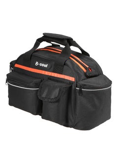 B-SOUL 15L Bike Rear Seat Bag Rack Trunk Basket Pannier Bag Cycling Luggage Storage Case Shoulder Handbag  - Image 1