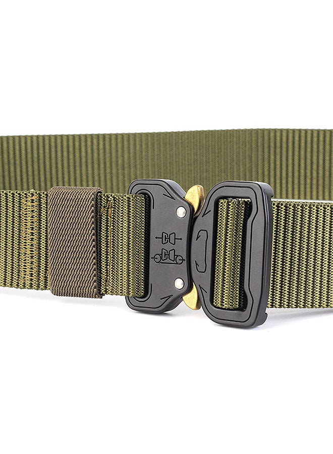 Generic 3.8cm Quick Release Nylon Anti-slip Wear Resistant Adjustable Men Belt  - Image 3