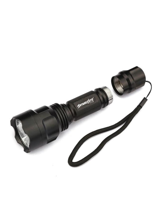 5000Lm C8 XM-L T6 LED 18650 Flashlight 5 Mode Torch Tactical Light Lamp Black